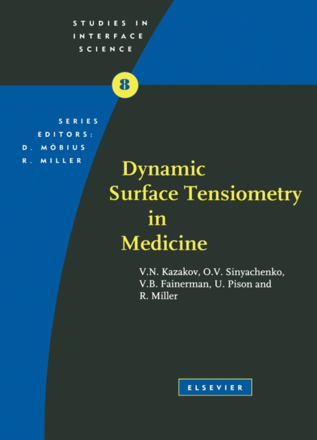 Dynamic Surface Tensiometry in Medicine, PDF eBook