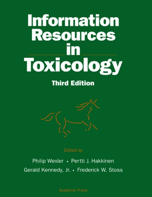 Information Resources in Toxicology, PDF eBook