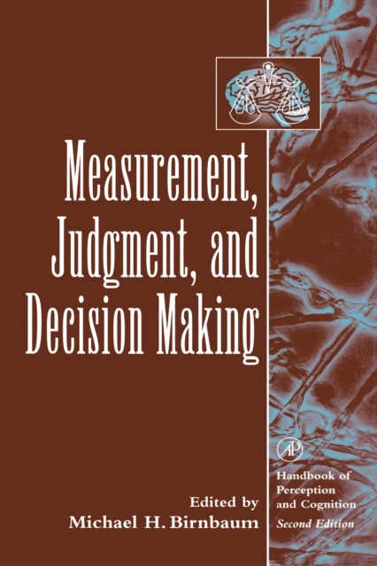 Measurement, Judgment, and Decision Making, PDF eBook