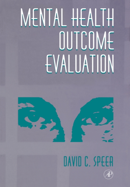 Mental Health Outcome Evaluation, PDF eBook