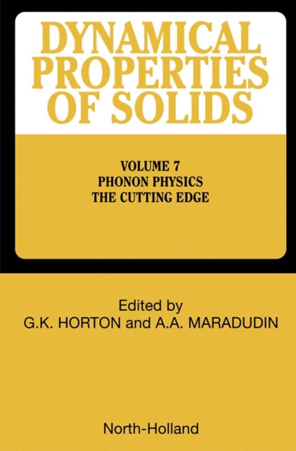 Phonon Physics The Cutting Edge, PDF eBook