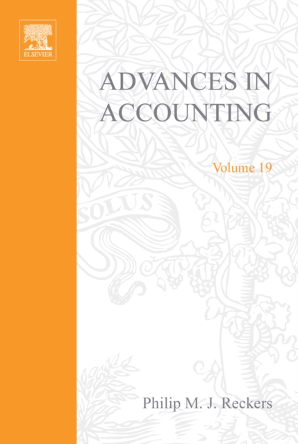 Advances in Accounting, PDF eBook