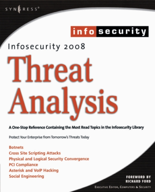 InfoSecurity 2008 Threat Analysis, PDF eBook