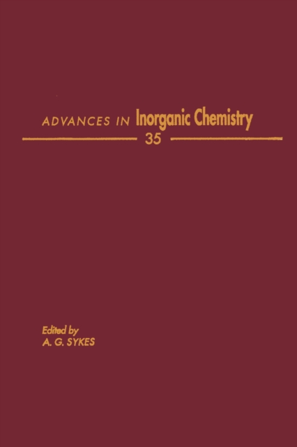 Advances in Inorganic Chemistry, PDF eBook