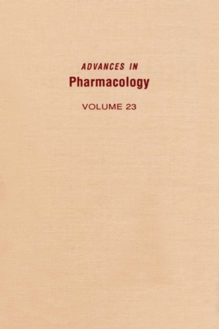 Advances in Pharmacology, PDF eBook