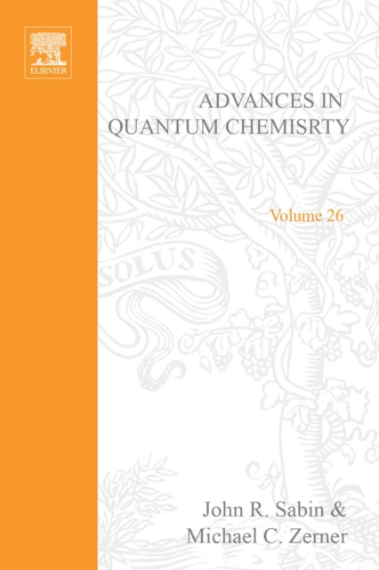 Advances in Quantum Chemistry, PDF eBook