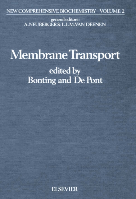 Membrane transport, PDF eBook