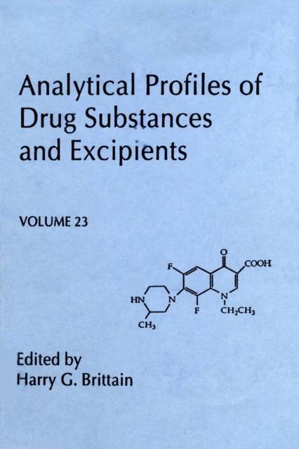 Analytical Profiles of Drug Substances and Excipients, PDF eBook