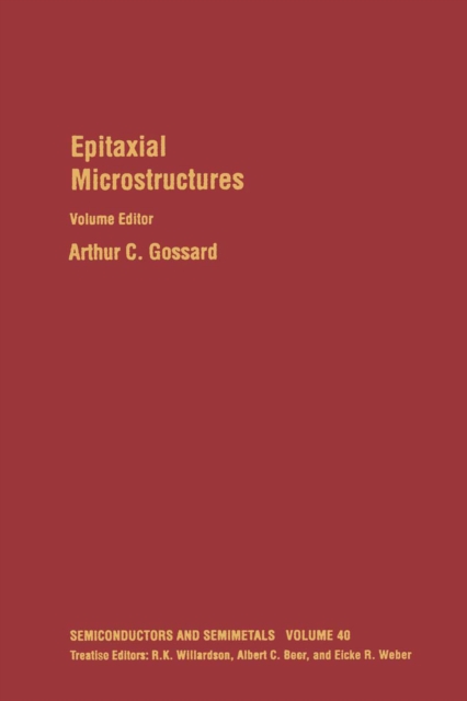 Epitaxial Microstructures, PDF eBook