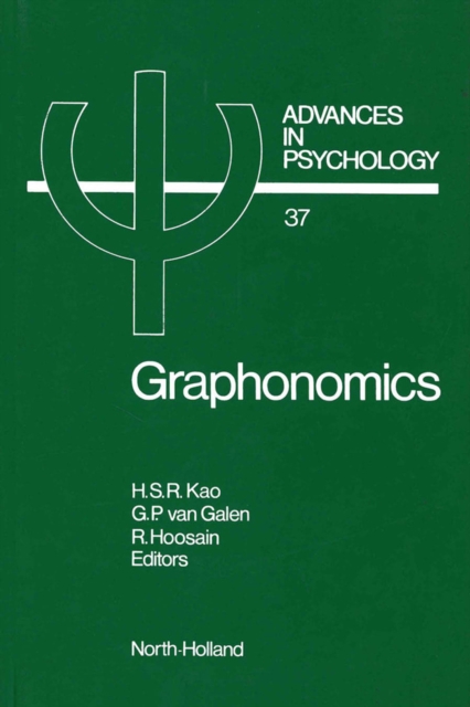 Graphonomics : Contemporary Research in Handwriting, PDF eBook