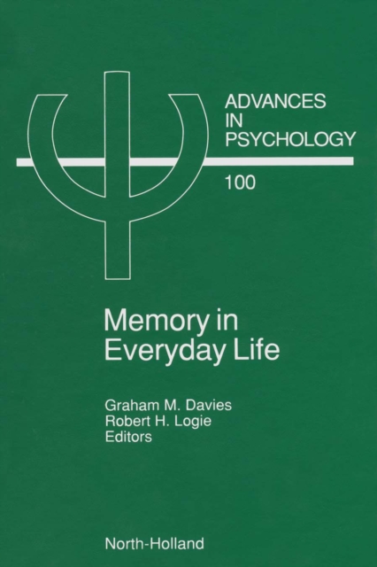 Memory in Everyday Life, PDF eBook