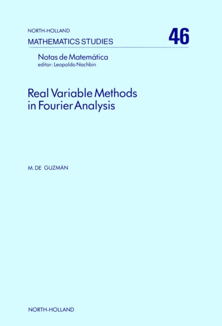 Real Variable Methods in Fourier Analysis, PDF eBook