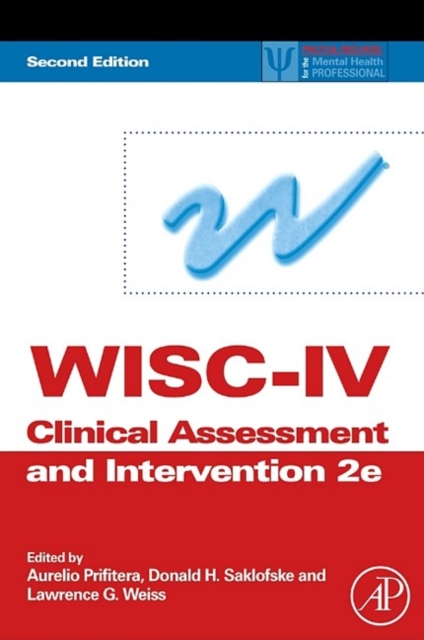 WISC-IV Clinical Assessment and Intervention, EPUB eBook