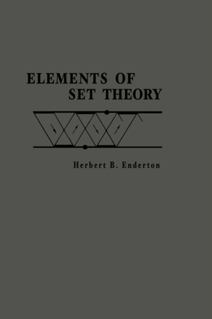 Elements of Set Theory, Hardback Book