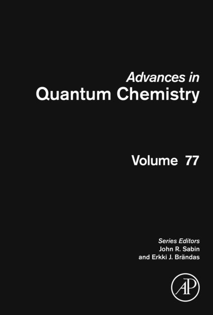 Advances in Quantum Chemistry, EPUB eBook