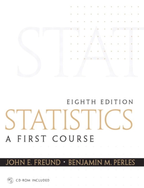 Statistics : A First Course, Paperback / softback Book