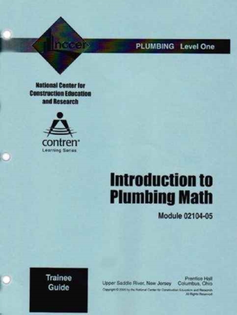 02104-05 Intro to Plumbing Math TG, Paperback / softback Book