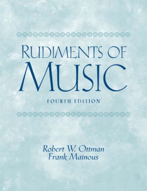 Rudiments of Music, Paperback / softback Book