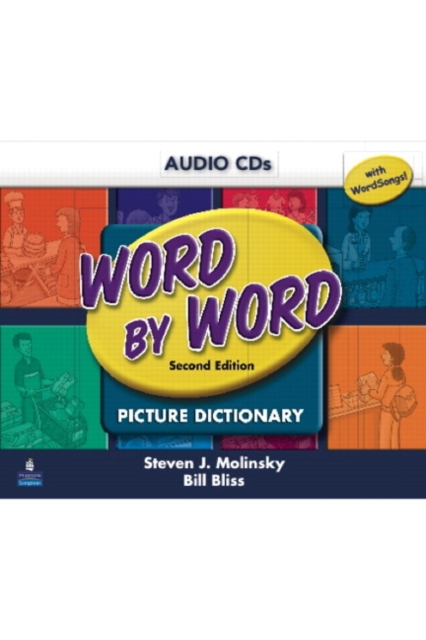 Word by Word Picture Dictionary with WordSongs Music CD Student Book Audio CD's, CD-ROM Book