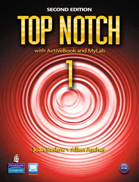 Top Notch 1 with ActiveBook and MyLab English, Mixed media product Book