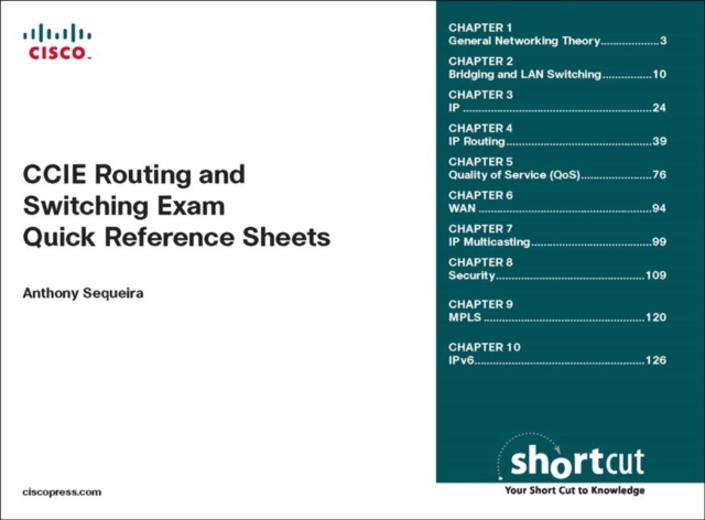 CCIE Routing and Switching Exam Quick Reference : Exam 350-001 v3.1, EPUB eBook
