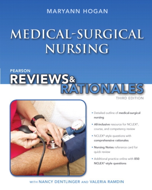 Pearson Reviews & Rationales : Medical-Surgical Nursing with "Nursing Reviews & Rationales", Paperback Book