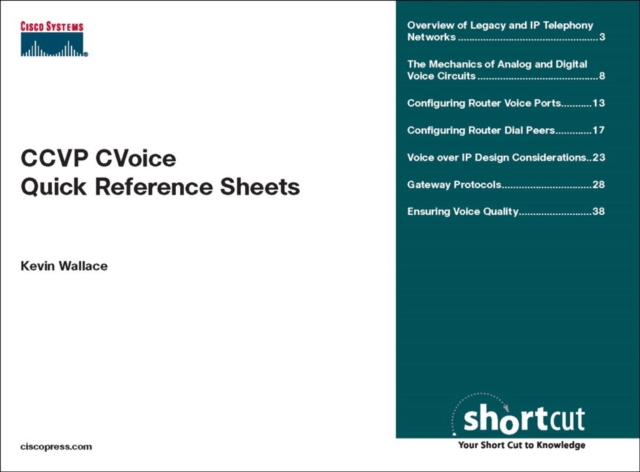 CCVP CVoice Quick Reference, EPUB eBook
