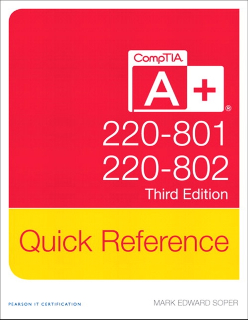 CompTIA A+ Quick Reference (220-801 and 220-802), EPUB eBook