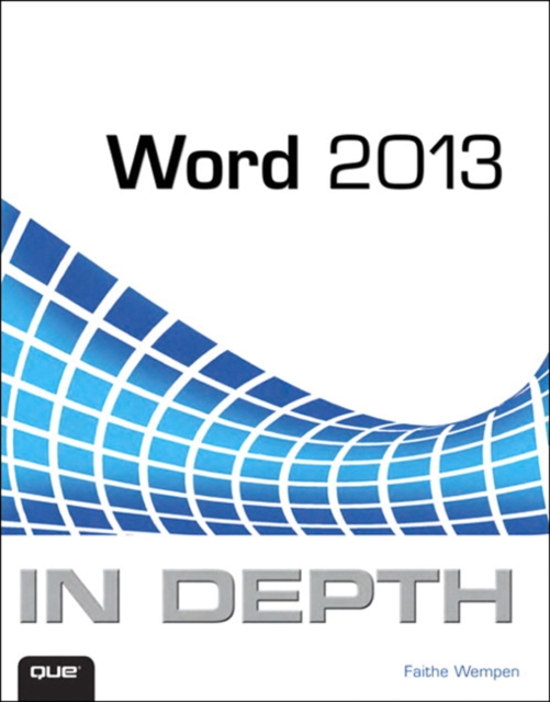 Word 2013 In Depth, EPUB eBook