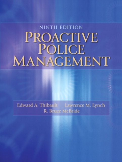 Proactive Police Management, Paperback / softback Book
