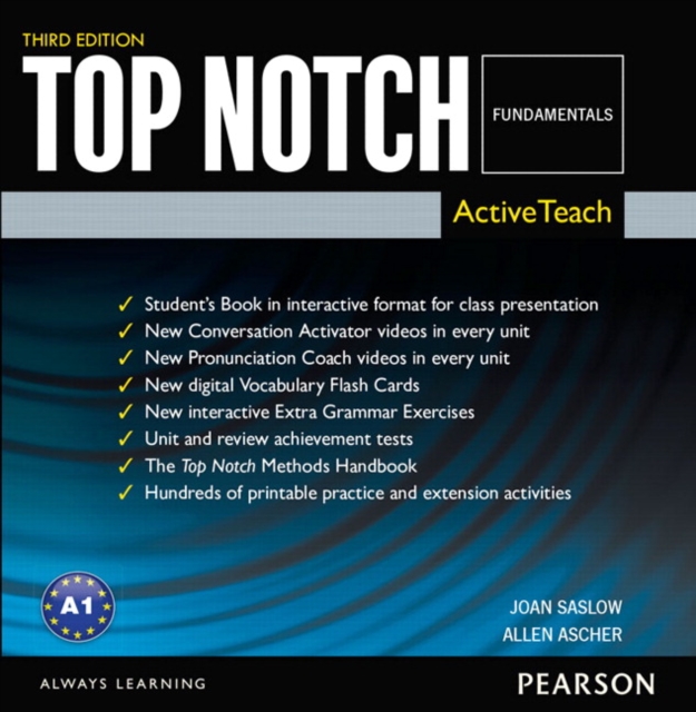 Top Notch Fundamentals ActiveTeach, DVD-ROM Book