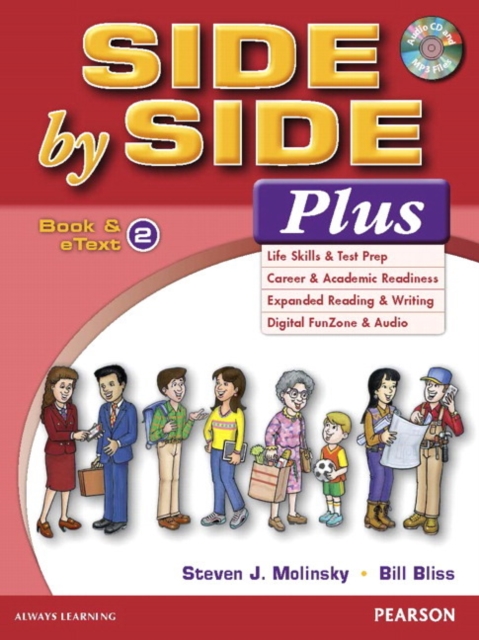 Side by Side Plus 2 Book & eText with CD, Paperback / softback Book