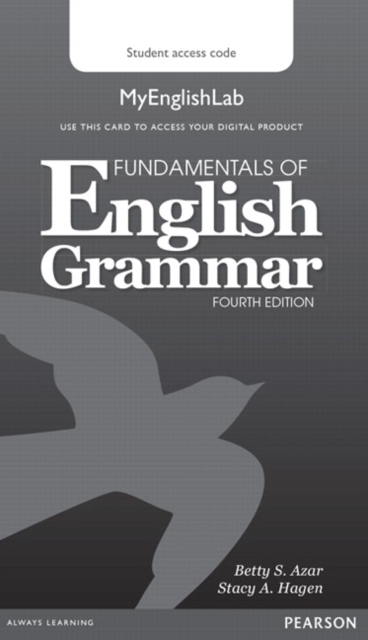 Fundamentals of English Grammar MyLab English (Access Code Card), Digital product license key Book