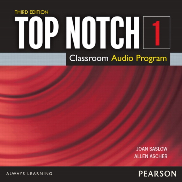TOP NOTCH 1                3/E CLASS AUDIO CD       392814, CD-ROM Book