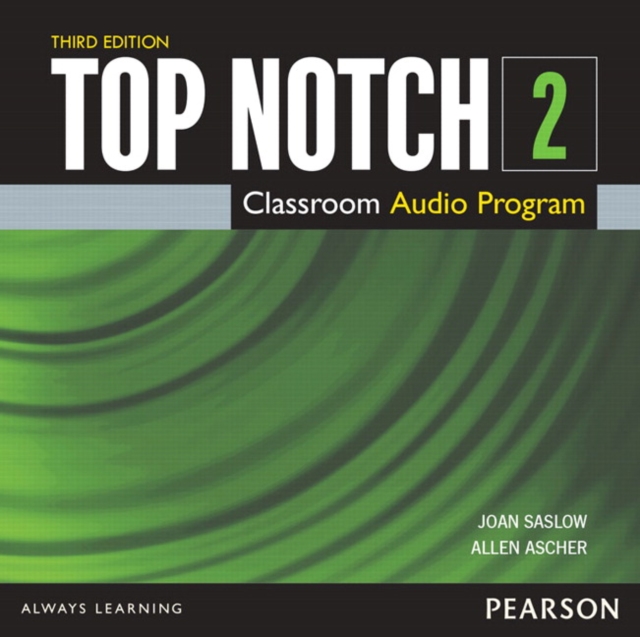 Top Notch 2 Class Audio CD, CD-ROM Book