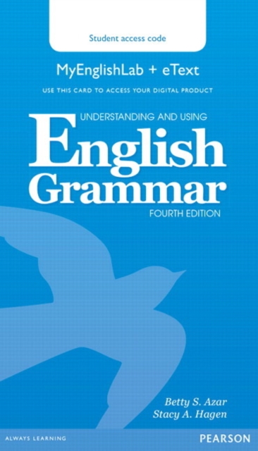 Understanding and Using English Grammar MyLab English & eText Access Code Card, Digital product license key Book
