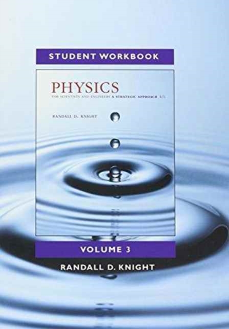 Student Workbook for Physics for Scientists and Engineers : A Strategic Approach, Vol. 3 (Chs. 36-42), Paperback / softback Book