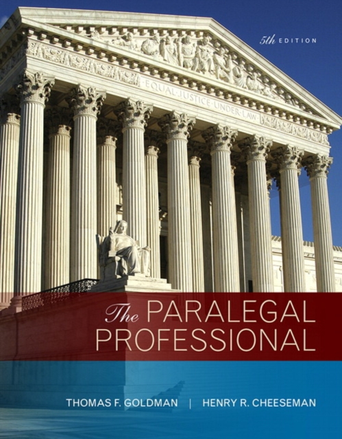 The Paralegal Professional, Paperback / softback Book