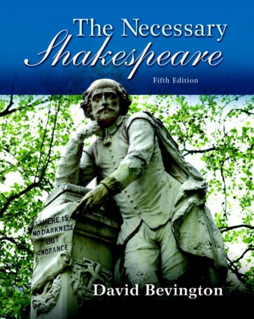 The Necessary Shakespeare, Paperback / softback Book