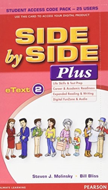 Side By Side Plus 2 - eText Student Access Code Pack - 25 users, Digital product license key Book