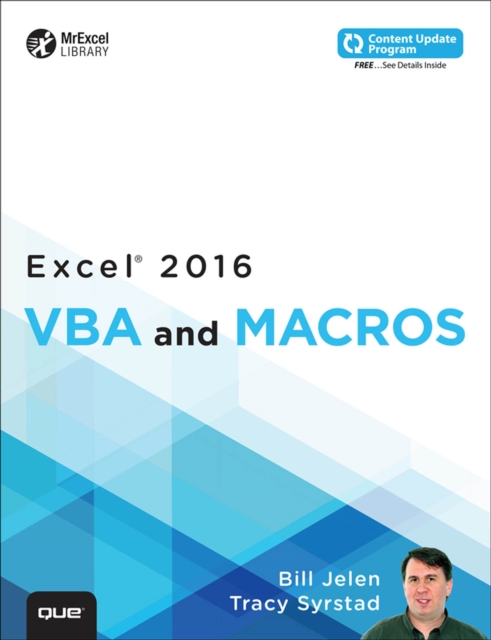 Excel 2016 VBA and Macros, PDF eBook