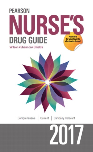 Pearson Nurse's Drug Guide 2017, Hardback Book