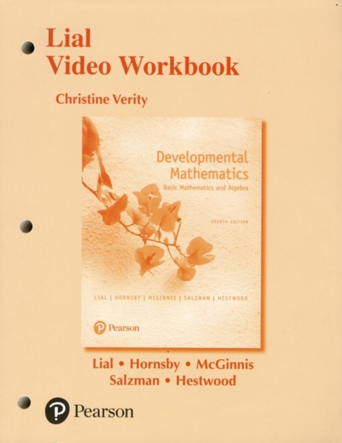 Video Workbook for Developmental Mathematics : Basic Mathematics and Algebra, Paperback / softback Book
