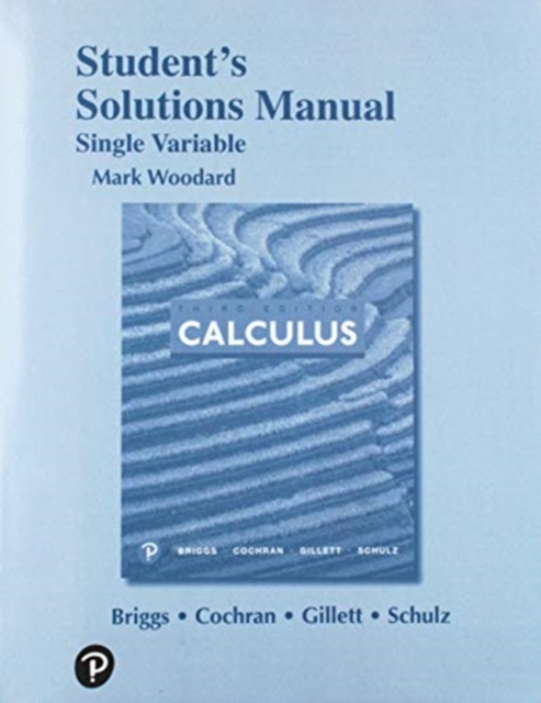 Student Solutions Manual for Single Variable Calculus, Paperback / softback Book