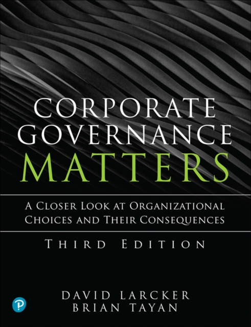 Corporate Governance Matters, EPUB eBook