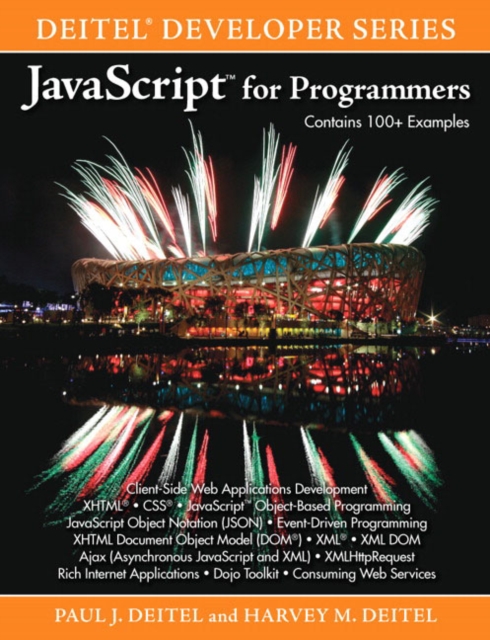 JavaScript for Programmers, Paperback / softback Book