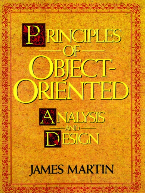 Principles of Object-Oriented Analysis and Design, Paperback / softback Book