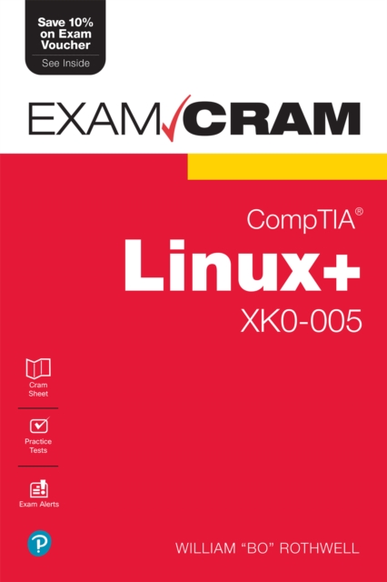 CompTIA Linux+ XK0-005 Exam Cram, PDF eBook