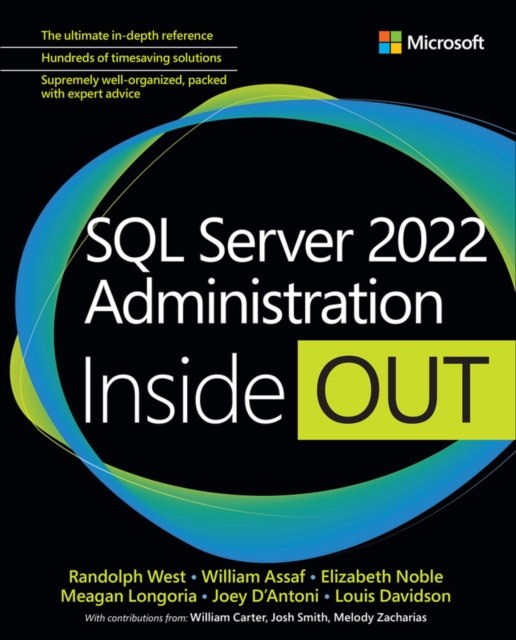 SQL Server 2022 Administration Inside Out, Paperback / softback Book