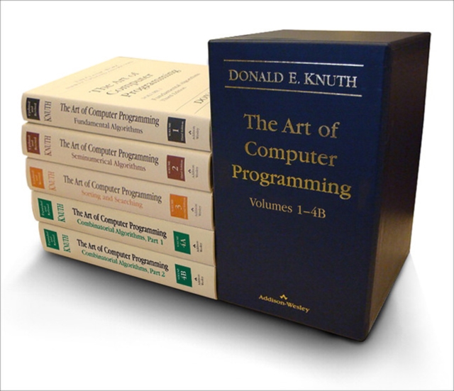 Art of Computer Programming, The, Volumes 1-4B, Boxed Set, Multiple-component retail product Book